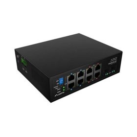   Lanberg Light Industrial 10 portos Gigabit PoE Switch (8xPoE, 2xSFP, 120W)