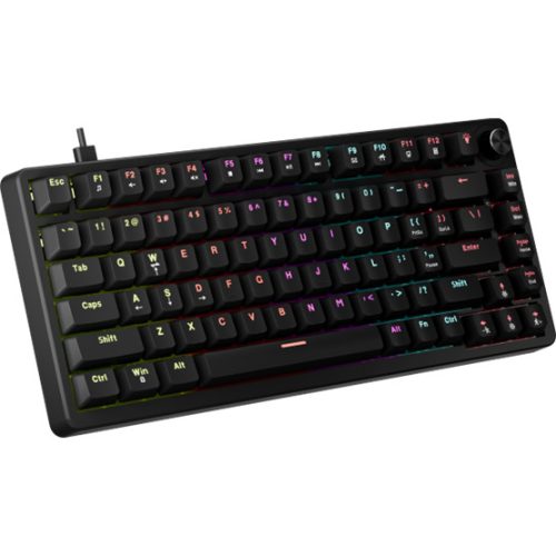 MARVO Arma 82 vezetékes gaming billentyűzet - Fekete - US /TNT Peach linear/