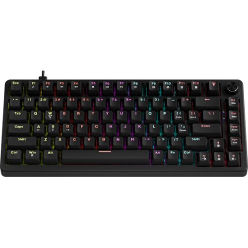 MARVO Arma 82 vezetékes gaming billentyűzet - Fekete - US /TNT Peach linear/