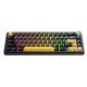 MARVO TITAN 65 vezeték nélküli gaming billentyűzet - Fekete - US /Banana Crystal Linear/