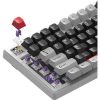 MONKA Storm vezeték nélküli gaming billentyűzet - Fehér - US /MONKA Violet Linear/