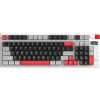 MONKA Storm vezeték nélküli gaming billentyűzet - Fehér - US /MONKA Violet Linear/