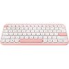 ASUS Marshmallow KW100 vezeték nélküli billentyűzet - HU layout - Rose Clay
