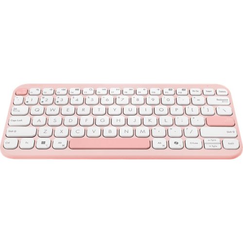 ASUS Marshmallow KW100 vezeték nélküli billentyűzet - HU layout - Rose Clay