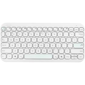   ASUS Marshmallow KW100 vezeték nélküli billentyűzet - HU layout - Iridescent White