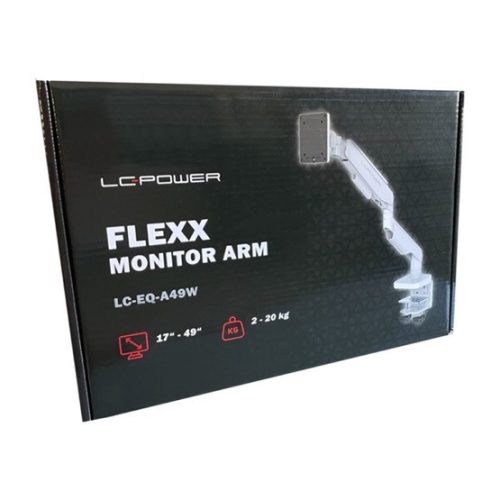 LC Power LC-EQ-A49W 17"-49" Monitorkar - Fehér