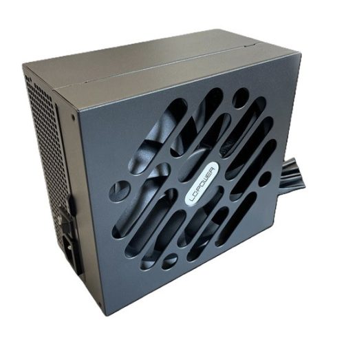 LC Power 600W - LC600SI V2.31 - 80+ White - ATX 2.31 - nem moduláris - Fekete Tápegység