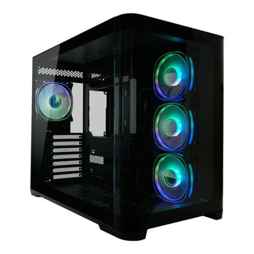 LC Power - LC-8001B-ON hangszigetelt ATX ház