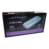 LC Power Külső ház - USB 4 3x2 Type C - M.2 NVMe SSD - LC-M2-C-USB4