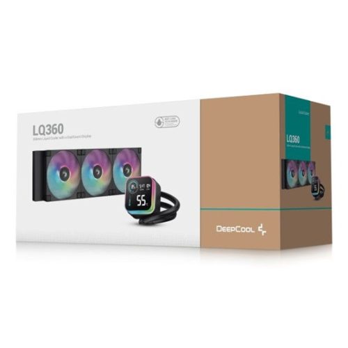DeepCool LE360 ULTRA ARGB - Vízhűtés - Fekete -R-LQ360-BKASMC-G-1