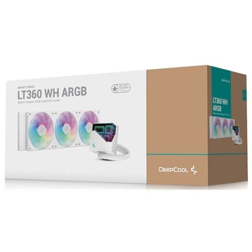 DeepCool LT360 WH ARGB - Vízhűtés - R-LT360-WHAMNC-G-1