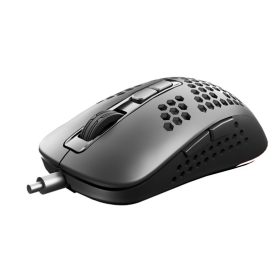 AVAX LW01 PAW3327 RGB gamer egér, fekete