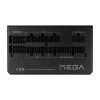 FSP 1000W - MEGA-1000GM - 80+ Gold ATX3.1 - Moduláris - Fekete Tápegység