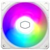 Cooler Master - Case Fan - 12cm - SickleFlow Edge 120 ARGB White Edition - MFX-B2DW-25NP2-R2