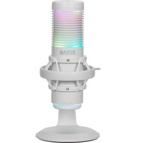 MARVO Blast 60 vezetékes mikrofon - fehér