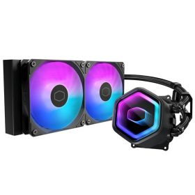   Cooler Master - MasterLiquid 240 Core II ARGB - Vízhűtés/univerzális - MLW-D24M-A18PA-R1