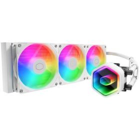   Cooler Master - MasterLiquid 360 Core II White Edition - Vízhűtés/Univerzális - MLW-D36M-A18PA-RW