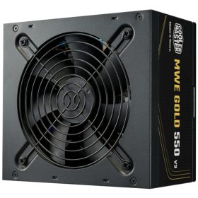   Cooler Master 550W - MWE Gold 550 V3 - MPE-5502-ACAAG-3BEU - 80+ Gold  - ATX 3.1 - Nem moduláris - Fekete Tápegység
