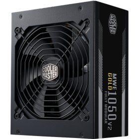   Cooler Master 1050W - MWE Gold 1050 - MPE-A501-AFCAG-3EEU - 80+ Gold ATX 3.1 - V2 Moduláris - fekete tápegység