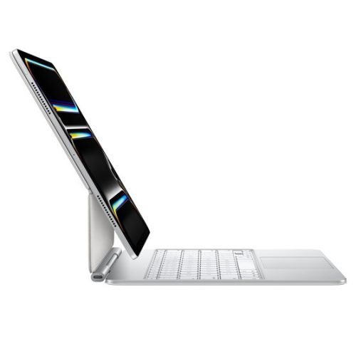 Apple Magic Keyboard for iPad Pro 13_inch (M4) - Hungarian - White - Dobozsérült termék