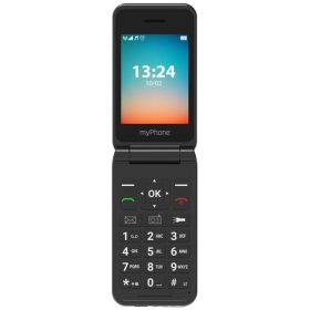 myPhone FLIP LTE 2,8" mobiltelefon - fekete