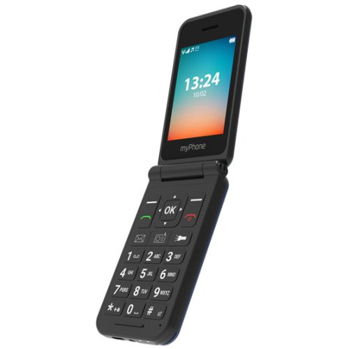 myPhone FLIP LTE 2,8" mobiltelefon - fekete