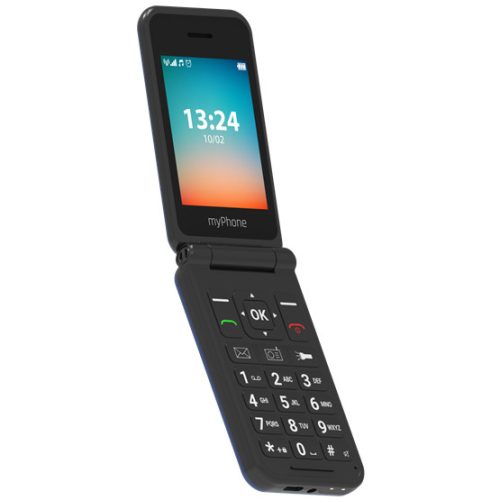 myPhone FLIP LTE 2,8" mobiltelefon - fekete