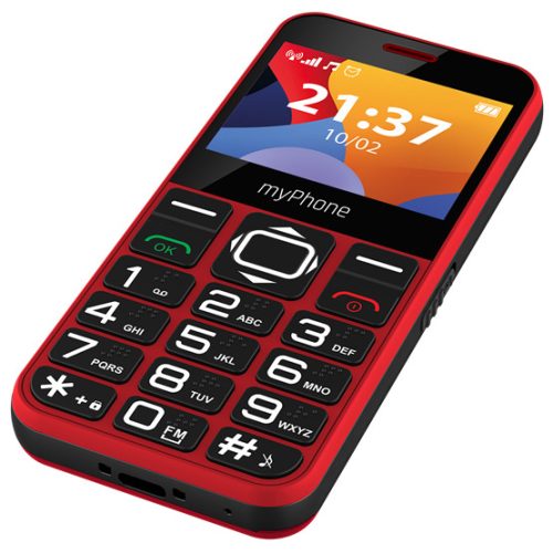 myPhone HALO 3 2,31" mobiltelefon - piros - Bontott, Hiányos