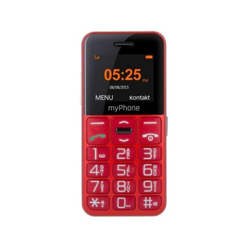 myPhone HALO Easy 1,7" mobiltelefon - piros - Dobozsérült