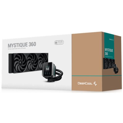 DeepCool MYSTIQUE 360 - Vízhűtés - R-LX750-BKDSNMP-G-1