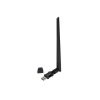 Lanberg Wi-Fi 6 Dual Band vezeték nélküli USB hálózati adapter külső antennával