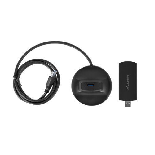 Lanberg WiFi hálózati USB adapter, AX 1200 WiFi6
