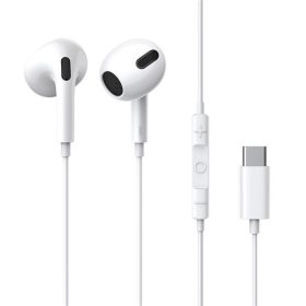   Baseus Encok C17 Wired Earphones USB Type-C mikrofonos fülhallgató, fehér