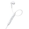 Baseus Encok H17 Wired Earphones 3,5 mm jack mikrofonos fülhallgató, fehér