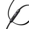 Baseus Encok H19 Wired Earphones 3,5 mm jack mikrofonos fülhallgató, fekete