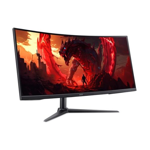 ACER 34" Nitro XZ340CURW0bmiiphx ZeroFrame WQHD 240Hz VA fekete ívelt monitor