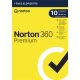 Norton 360 Premium - 21417486 - 75GB HU 1 felhasználó, 10 eszköz/1 év, elektronikus licenc