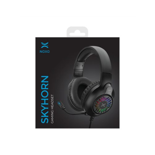 NOXO Skyhorn Gaming mikrofonos RGB fejhallgató - Dobozsérült termék