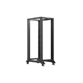   Lanberg 19" 32U 600x1000 szabadon álló rack keret, fekete