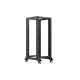 Lanberg 19" 27U 600x800 szabadon álló rack keret, fekete V2
