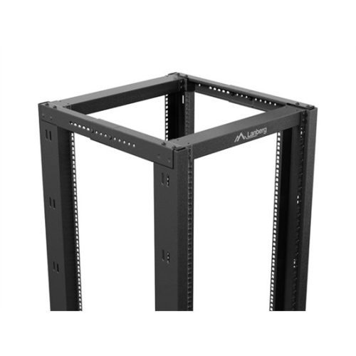 Lanberg 19" 27U 600x800 szabadon álló rack keret, fekete V2