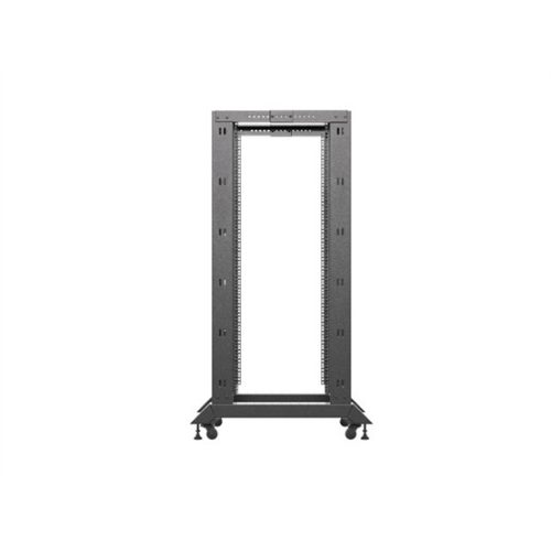 Lanberg 19" 27U 600x800 szabadon álló rack keret, fekete V2