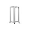 Lanberg 19" 27U 600x800 szabadon álló rack keret, szürke