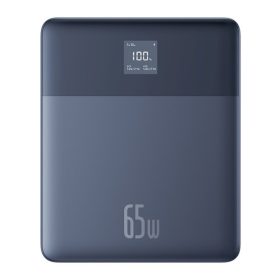   Baseus Blade2 gyorstöltő powerbank 12000 mAh, 65W, kék + 100W USB Type-C, 50cm kábel