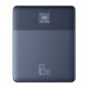 Baseus Blade2 gyorstöltő powerbank 12000 mAh, 65W, kék + 100W USB Type-C, 50cm kábel