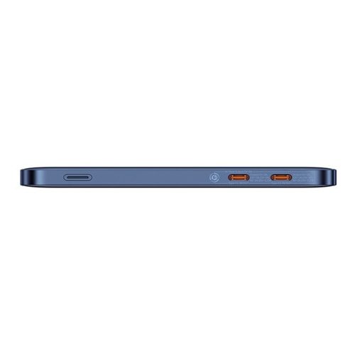 Baseus Blade2 gyorstöltő powerbank 12000 mAh, 65W, kék + 100W USB Type-C, 50cm kábel
