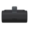 Baseus Compact gyorstöltő powerbank 5000 mAh, 20W iPhone csatlakozóval, fekete