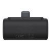 Baseus Compact gyorstöltő powerbank 5000 mAh, 20W iPhone csatlakozóval, fekete