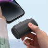 Baseus Compact gyorstöltő powerbank 5000 mAh, 20W iPhone csatlakozóval, fekete