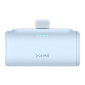   Baseus Compact gyorstöltő powerbank 5000 mAh, 20W iPhone csatlakozóval, kék